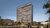 Vooraanzicht Tinbergen Building in de avond - artist impression