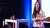 Woman talks to the audience