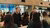 Ambassador talking to a prospective student during the Master Open Day.