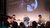People making music on stage