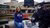 Student is being interviewed in front of a camera for the lustrum documentary '110 jaar in 010'.