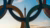 De Eiffeltoren met Olympische ringen in Parijs 2024.