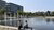 Two people sitting on a bench at Erasmus university
