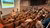 Prospective students in a lecture hall during the bachelor open day.