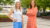 Nanette Compeer and Nicole van Dijk posing on campus.