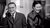 black and white picture of a man (sartre) and woman (De Beauvoir) smiling