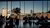 A view of the Malmo city skyline from inside a university building. 