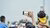People filming with smartphones