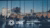 A view of Malmo city skyline from inside the university building