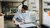 Student sitting and writing
