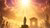 A symbolic depiction of monotheism taking over after polytheism.