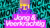 Thumbnail voor de podcast Jong & Veerkrachtig met een microfoon op de achtergrond.