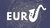 EURvision logo: the letters E, U and R next to an illustration of a saxpohone on a purple background with golden sparks