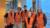 Six students of the master programme Behavioural Economics posing in safety vests.