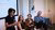Speakers at alumni event