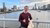 Patrick and the skyline of Rotterdam