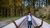 Picture of a tourist in Camp Westerbork