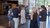 One of our students gives visitors of University College Cork a tour on campus Woudestein