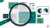 A magnifying glass on top of different analytics and graphs