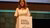 President of the Executive Board Annelien Bredenoord on stage.