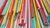 Plenty colorful plastic-straws