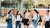 Students walk on campus Woudestein