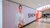 SHEIN advertisement board in a shopping mall.