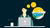 Infographic of a person sitting with a laptop