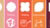 Five colored bars labeled Being, Thinking, Relating, Collaborating, Acting with abstract icons.