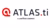 ATLAS.ti logo with red abstract A icon and “A LUMIÈREO COMPANY” tagline