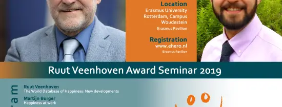 Winner Ruut Veenhoven Award 2019