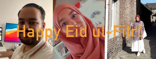 Students wishing you a happy Eid ul-fitr!