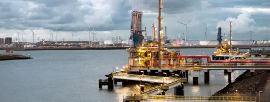 Industrie haven Rotterdam