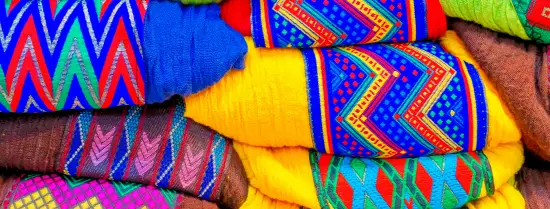 Colored textile