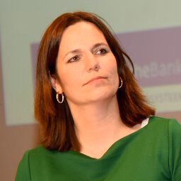 Annika Galle bij ICFG-symposium