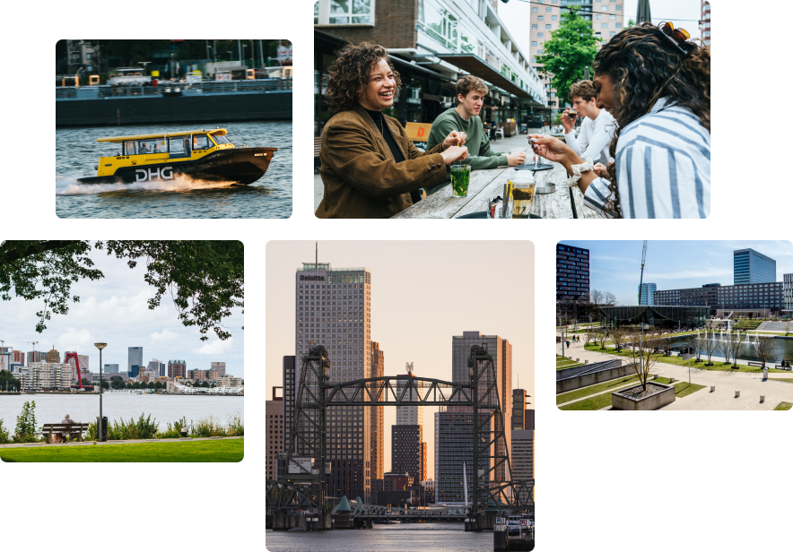 Your student life starts in the vibrant city of Rotterdam